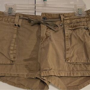 Billabong Women's Cargo Shorts in Tan